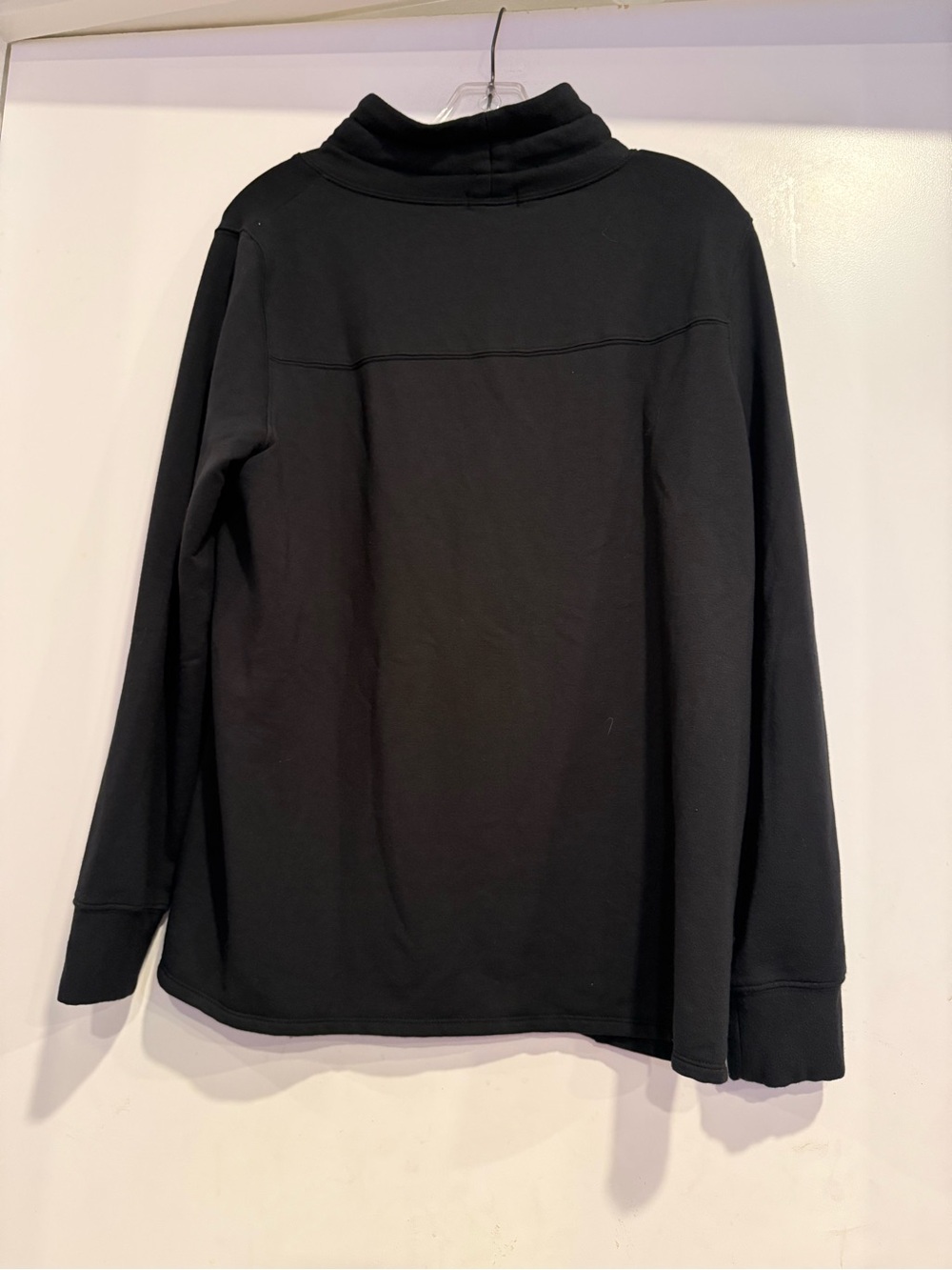 Quince Supersoft Fleece Mock Neck Pullover Size M - Picture 2 of 5